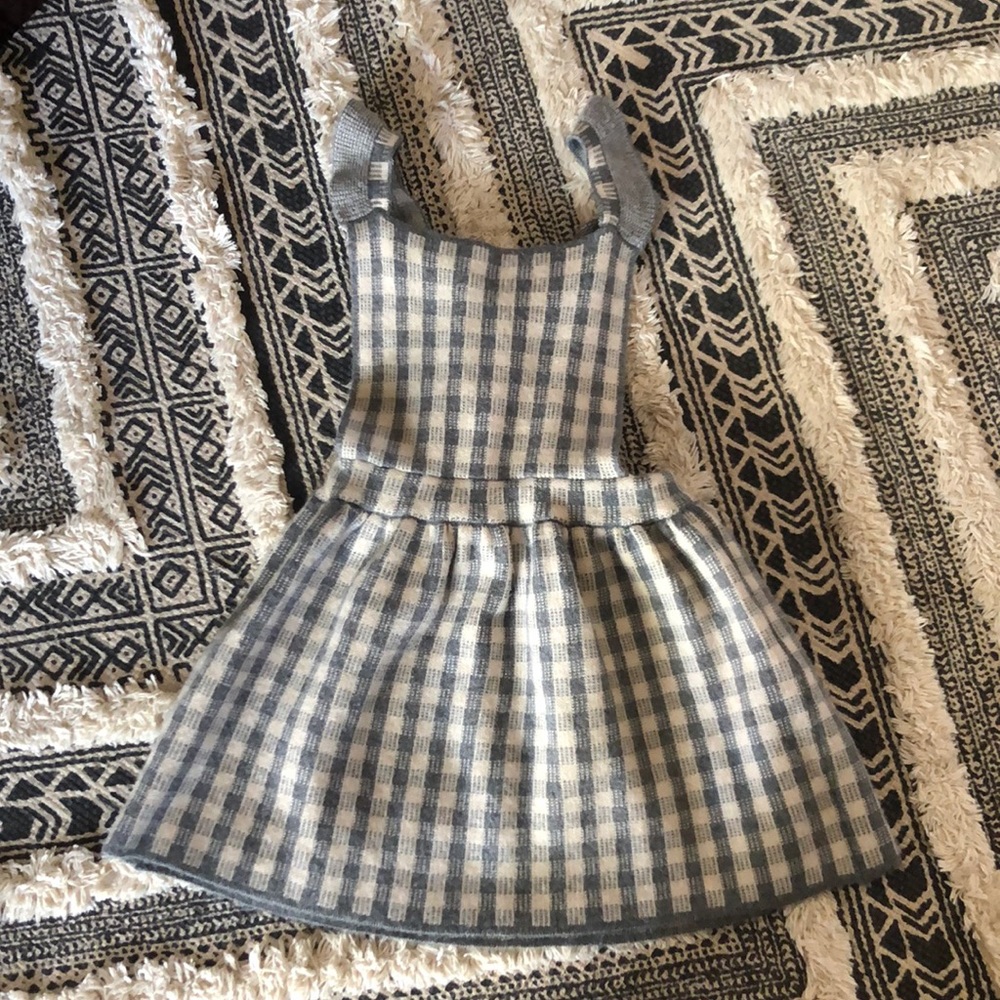 Zara knit dress with adjustable straps.